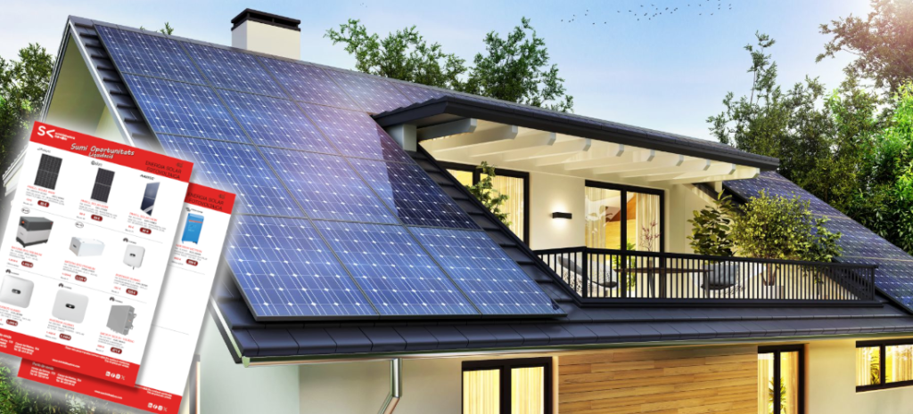 Aprofita les ofertes de materials d'energia solar fotovoltaica en liquidació