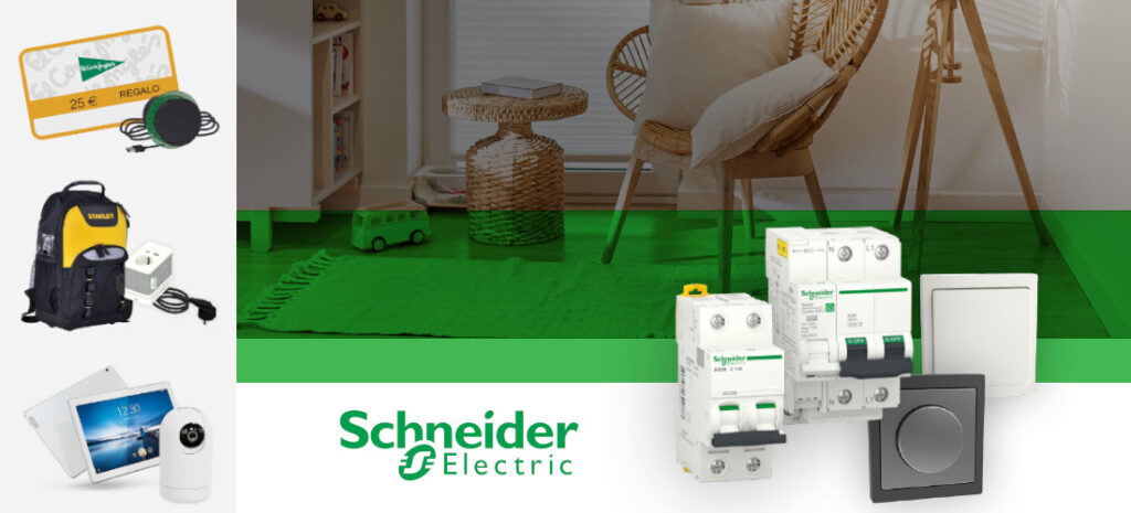 Llévate fantásticos regalos con Schneider Electric